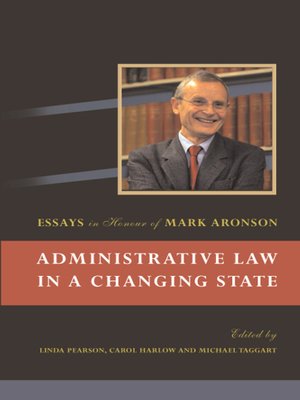 cover image of Administrative Law in a Changing State